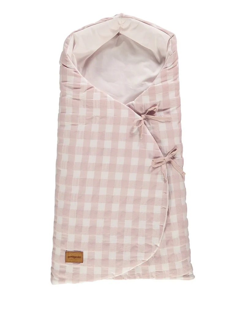 Saco capazo MIMO - CHECKS ROSA