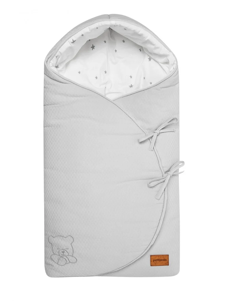 Saco capazo MOON - TEDDY GRIS