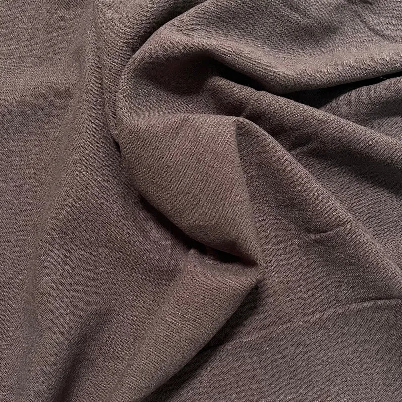 Tela de Viscosa y Lino 210g/m² 1.37m de ancho - Antracita