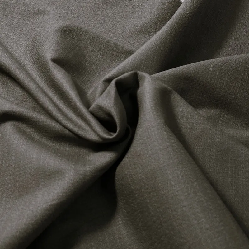 Tela de Lino Elástico - Gris Oscuro