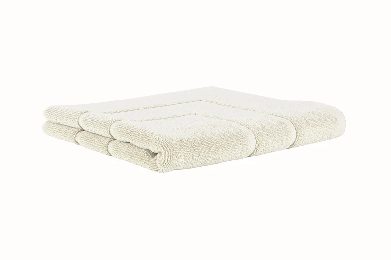 Alfombra de Baño 1500g 60x100 | FLAIRE | Alfombra 100% Algodón Crudo