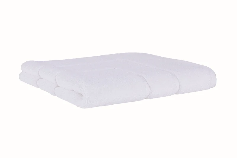 Alfombra de Baño 1500g 60x100 | FLAIRE | Alfombra 100% Algodón Blanco