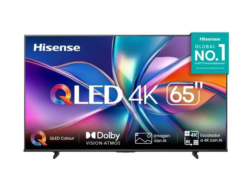 TV 65" QLed 4K UHD Hisense