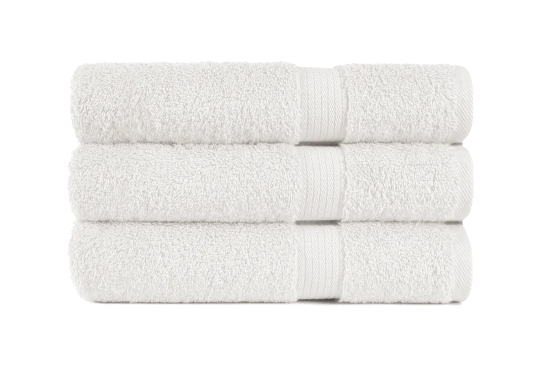 Toalla de Baño 600g 70x130 | LUZOR | Toalla de Algodón Blanca