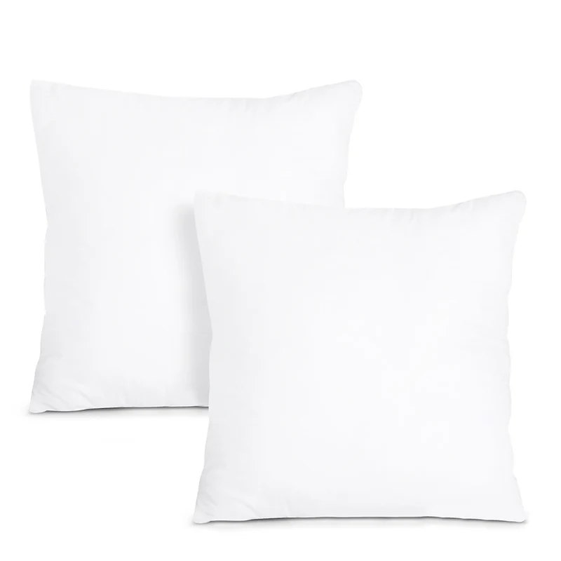 Relleno de cojín de fibra hueca de alta recuperación - Pack 2 rellenos - 60x60 cm