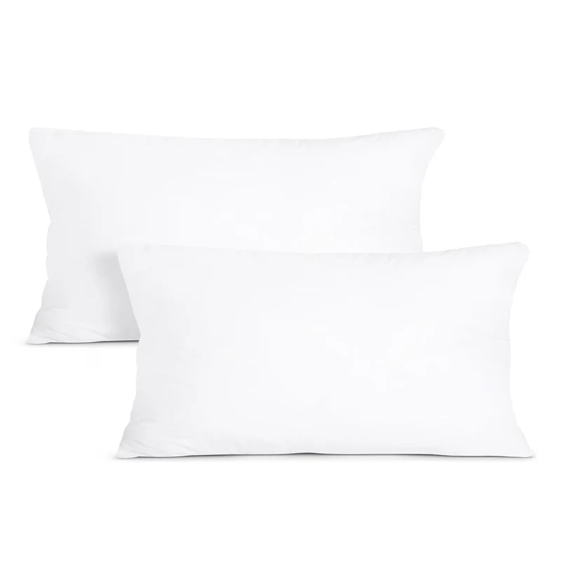 Relleno de cojín de fibra hueca de alta recuperación - Pack 2 rellenos - 50x70 cm