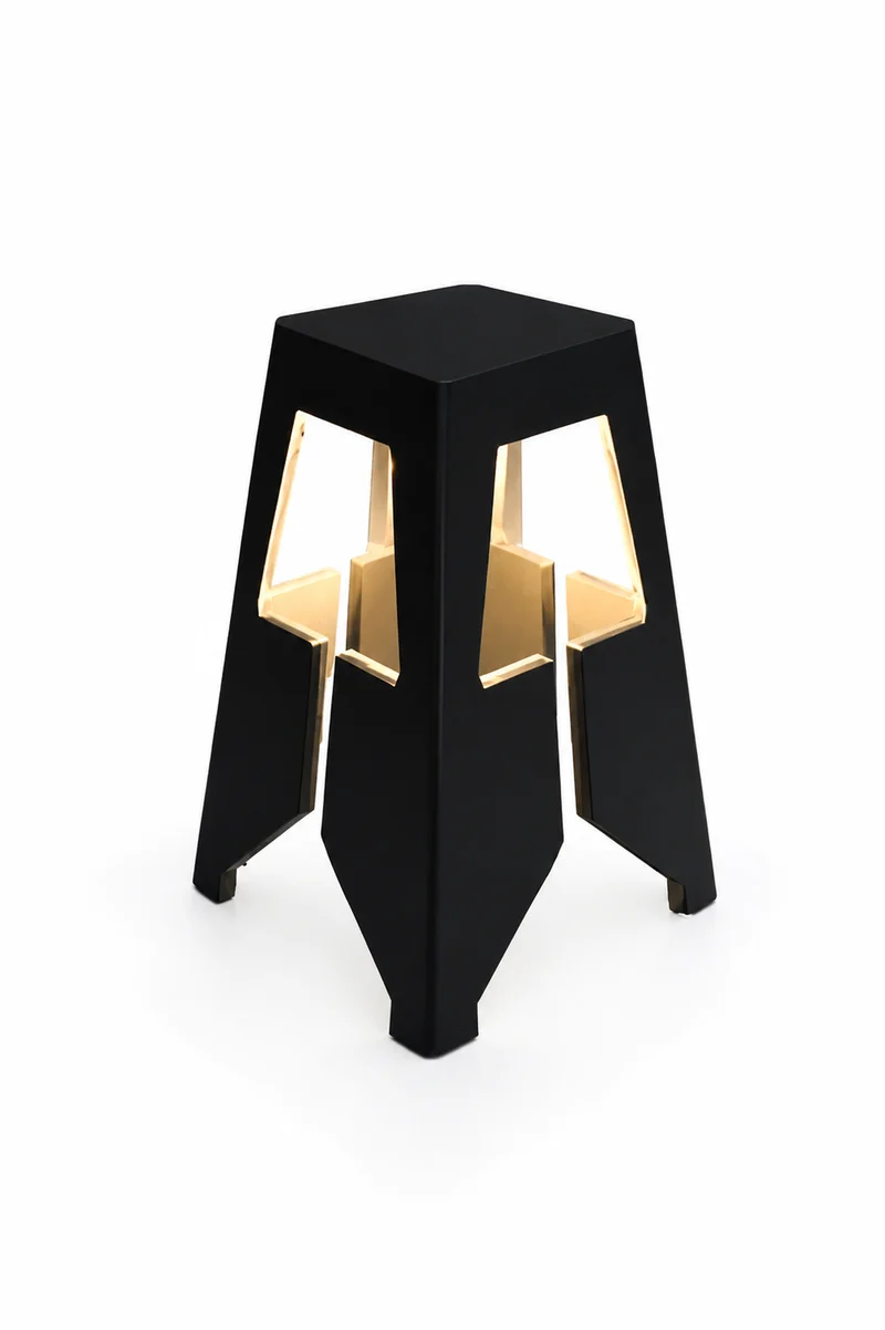 ATRIA | Lámpara de Mesa LED de Diseño en PETG USB 17 cm | Sokios