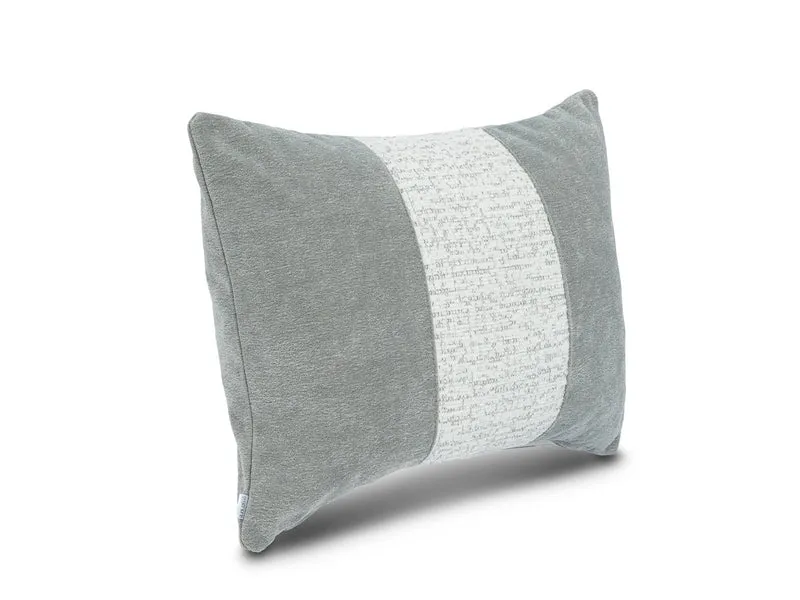 Cojin Poliester Luxury Gris