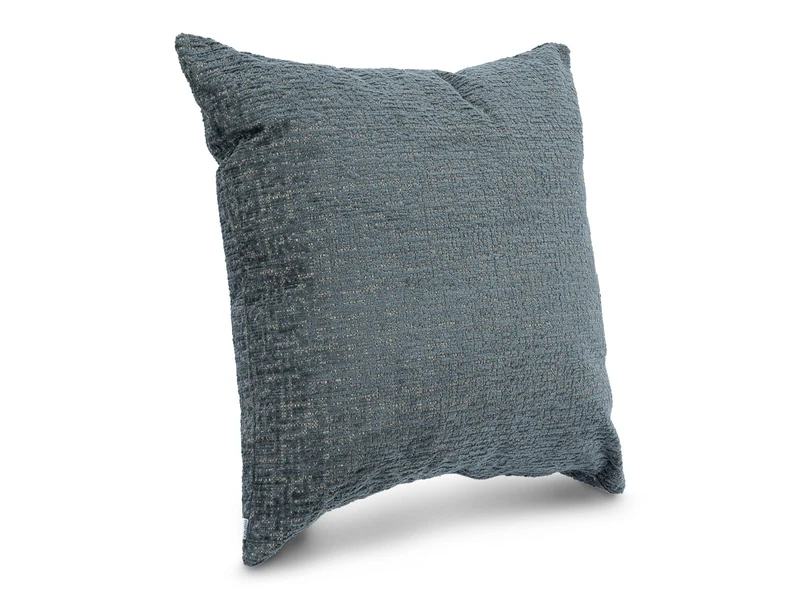 Cojin Cuadrado Poliester Blues Gris Medio