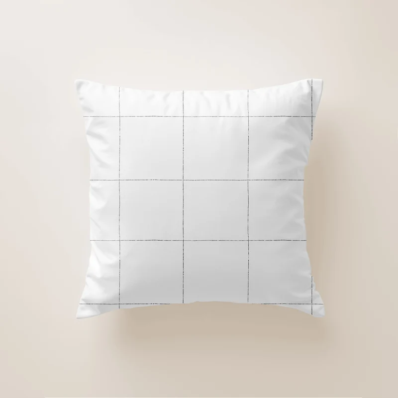 Funda de cojín Amira Blanco