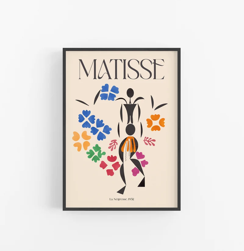 Cuadro Matisse La Negresse
