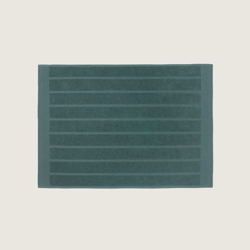 Alfombra de baño de algodón egipcio rizo Nilo