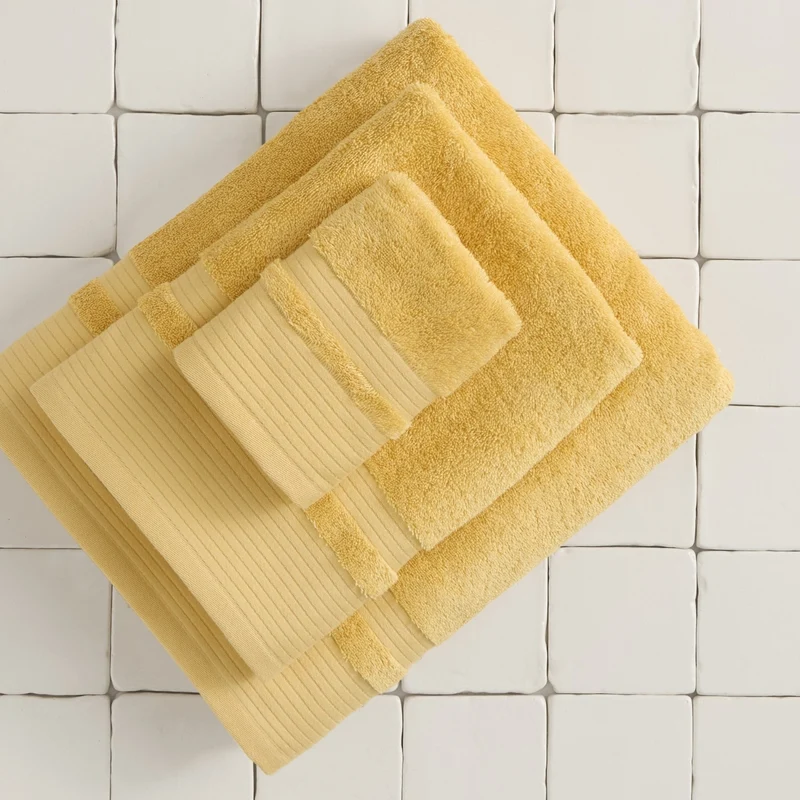 Toalla de baño rizo algodón y bambú Sublim