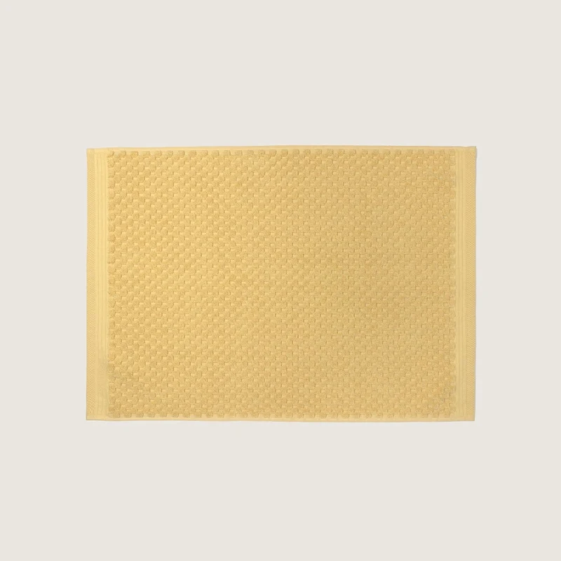 Alfombra de baño algodón y bambú rizo Sublim