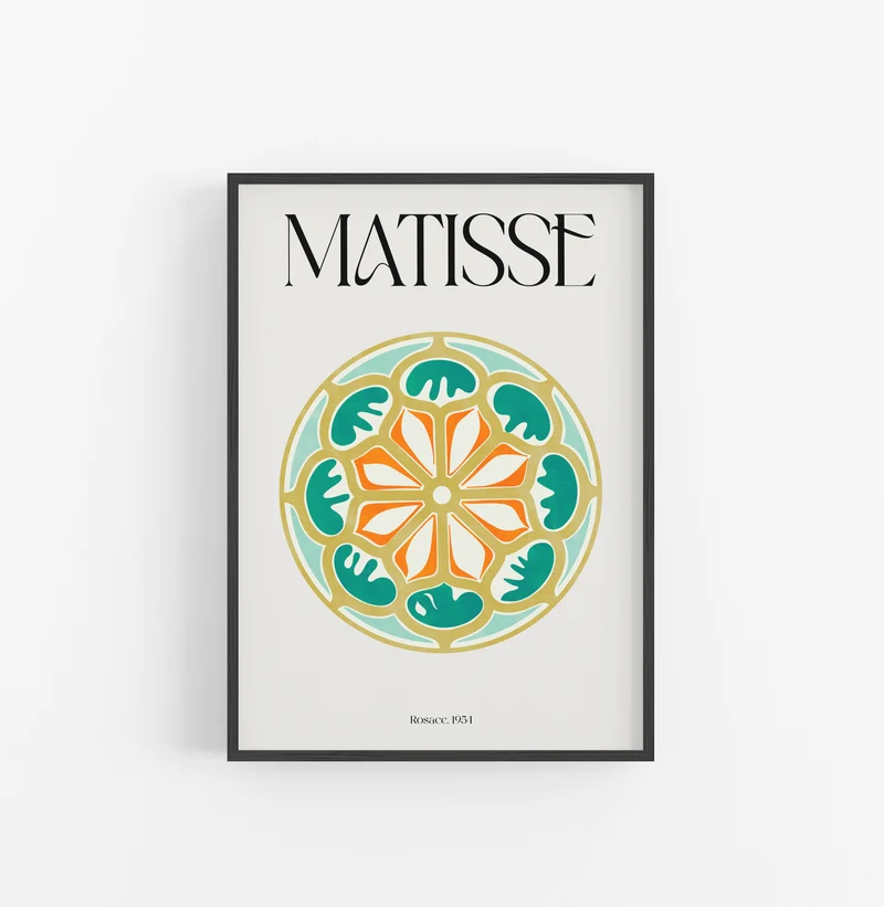 Cuadro Matisse Rosace