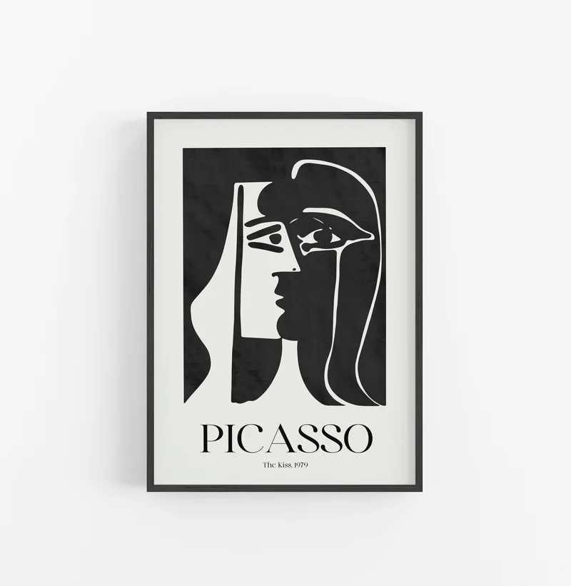 Cuadro Picasso El Beso