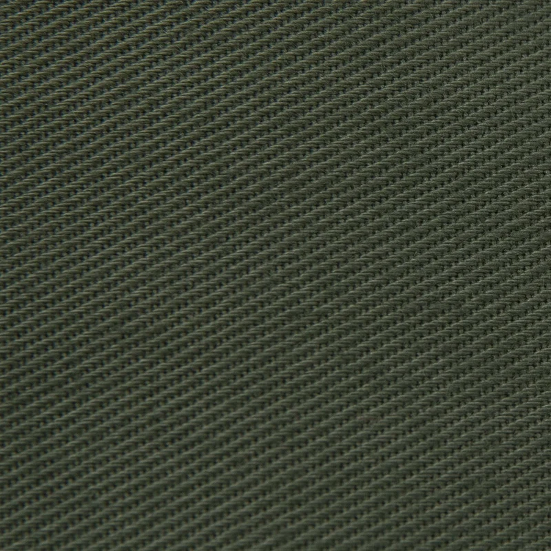 Tela de sarga 100% algodón 260g/m2 | Verde tropa