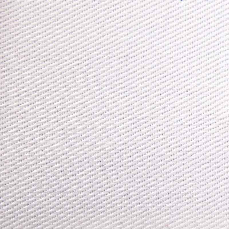 Tela de sarga 100% algodón 260g/m2 | Blanco