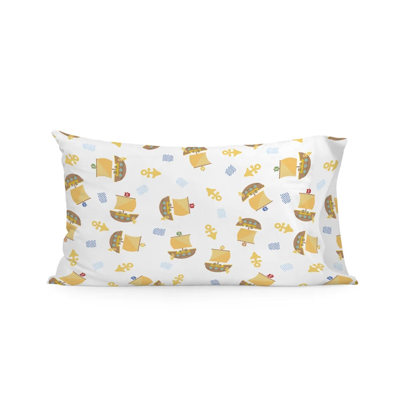Pirate ship Funda de almohada 50x75 cm