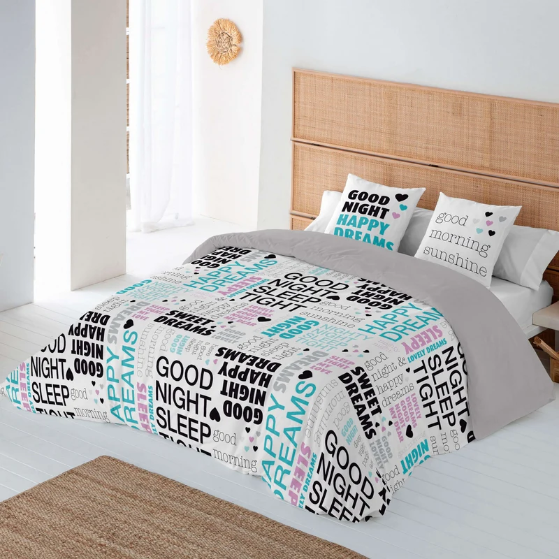 FUNDA NÓRDICA ESTAMPADA GOD NATT 100% ALGODÓN