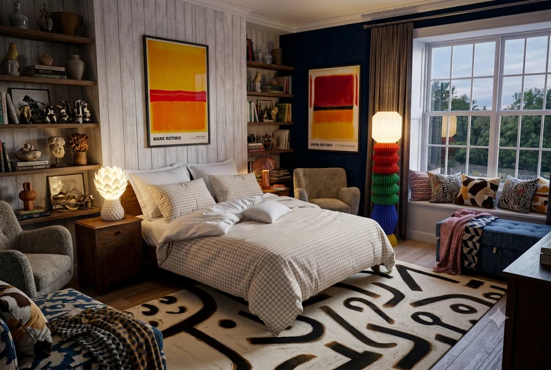 Ambiente Dormitorio Maximalismo - Completo