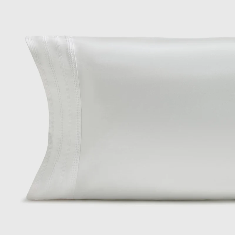 Funda de almohada algodón 180 hilos estructura tejida Medtex
