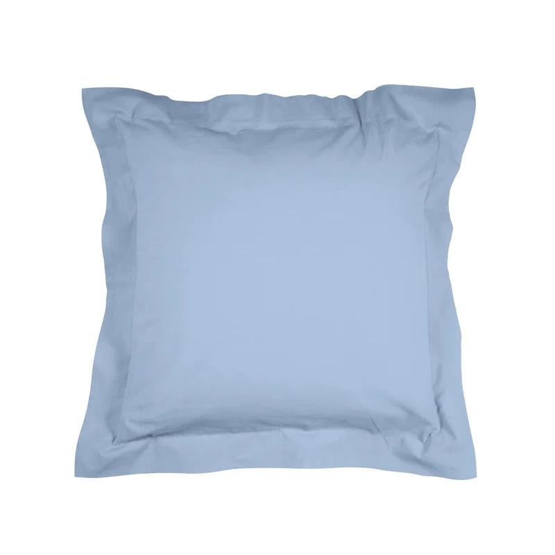 Funda cuadrante Algodón Percal de 200 hilos Azul Grisáceo