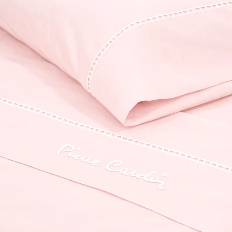 Juego de sábanas Arcadia Rosa · Pierre Cardin