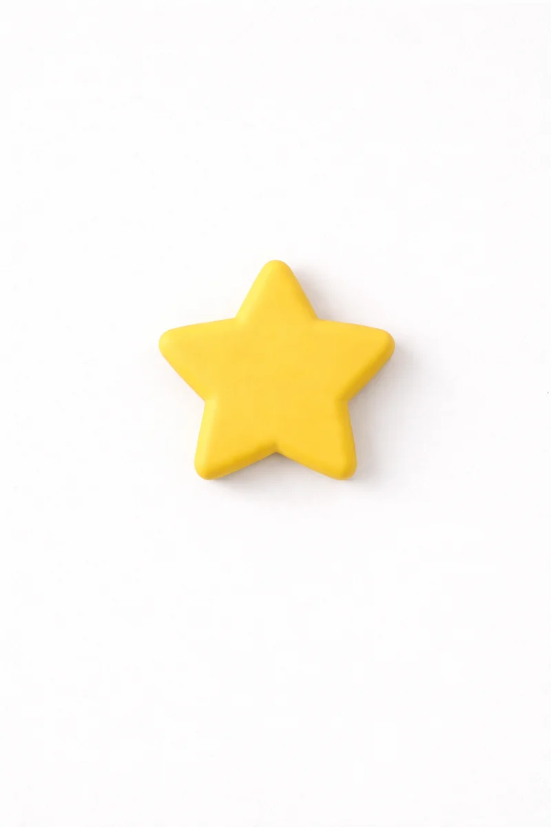 Estrellas decorativas 3D modulares – Piezas individuales para crear murales