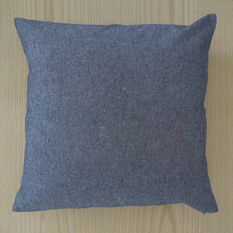 Funda de cojín cotton 45x45 negro 5062