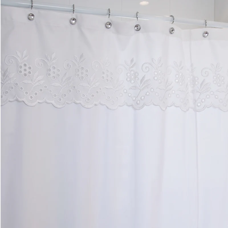 Cortina De Baño Broderie Nice