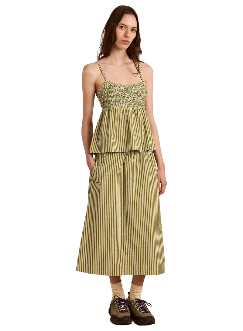 Falda Midi Caspia Volume