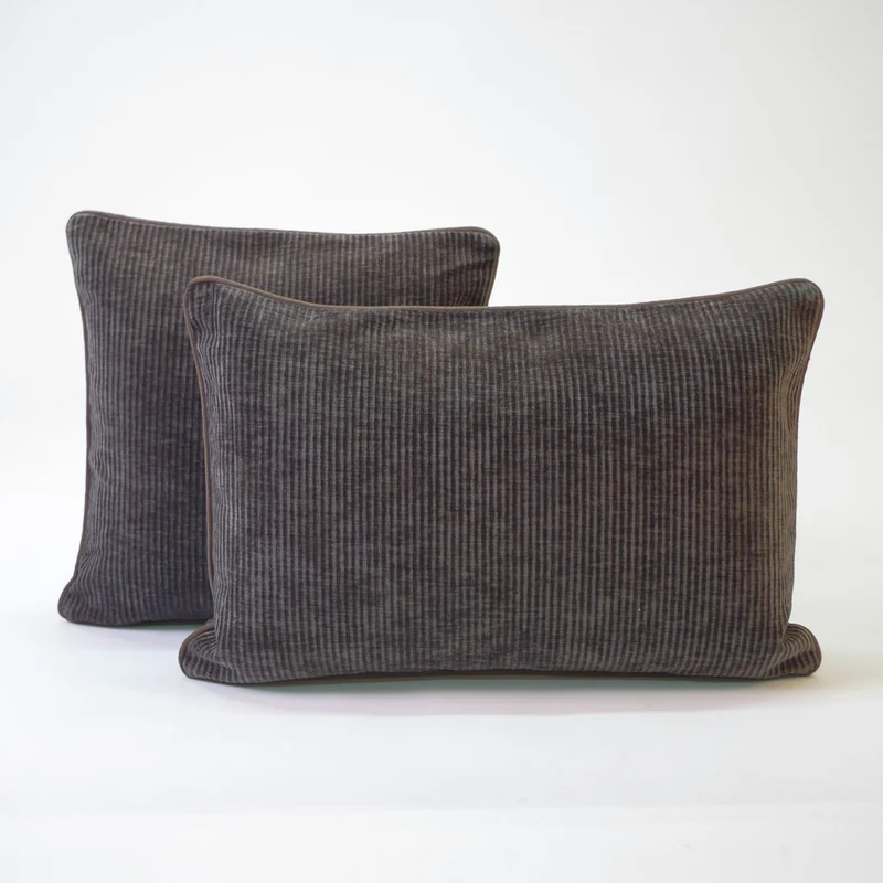 Funda de cojín texturado 25008 gris 2