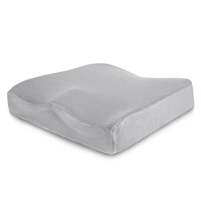 Cojín ortopédico Viscoelástico 42x43x8cm para Silla, Coche, Oficina.