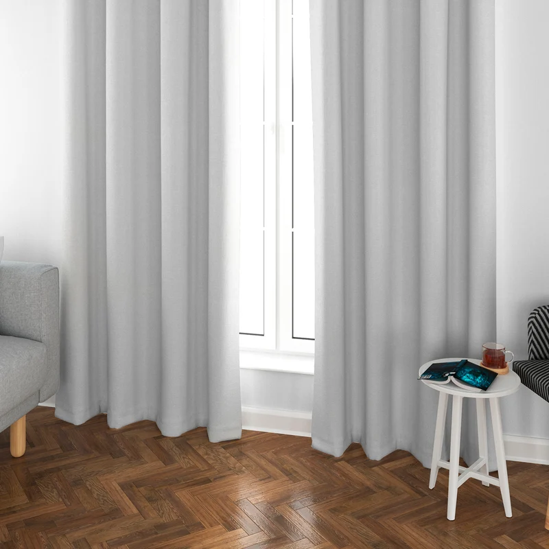 Cortinas Opacas, Blackout, Térmicas Aislantes del Frio y del Calor- Hueso