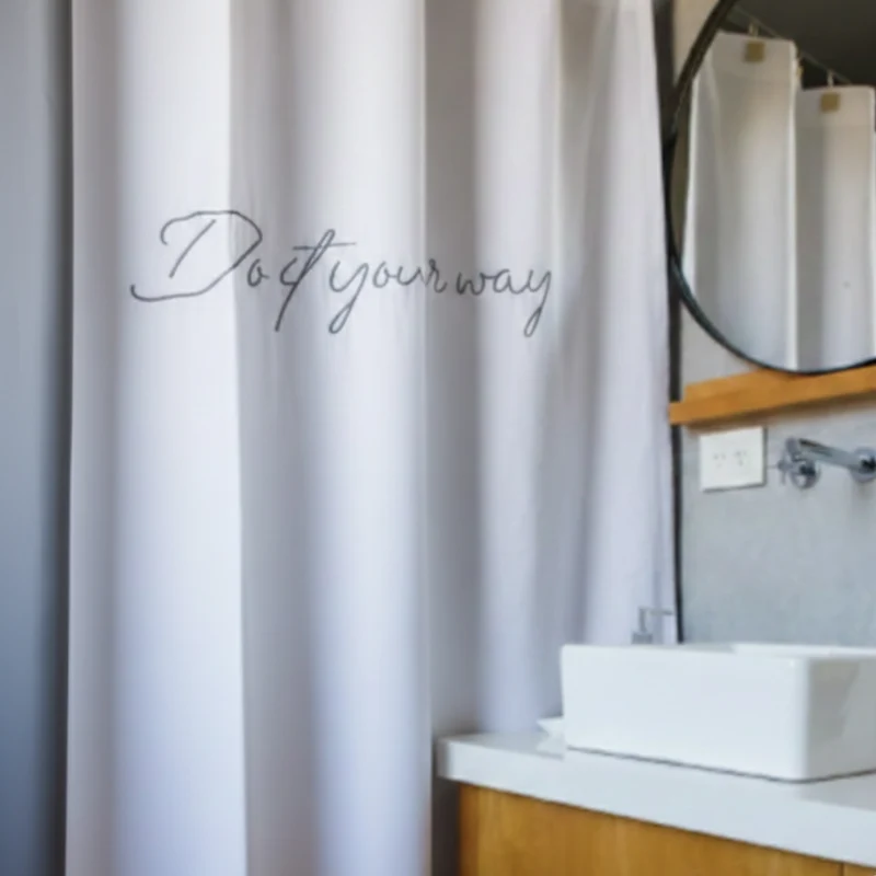 Cortina de Baño ''Do it''