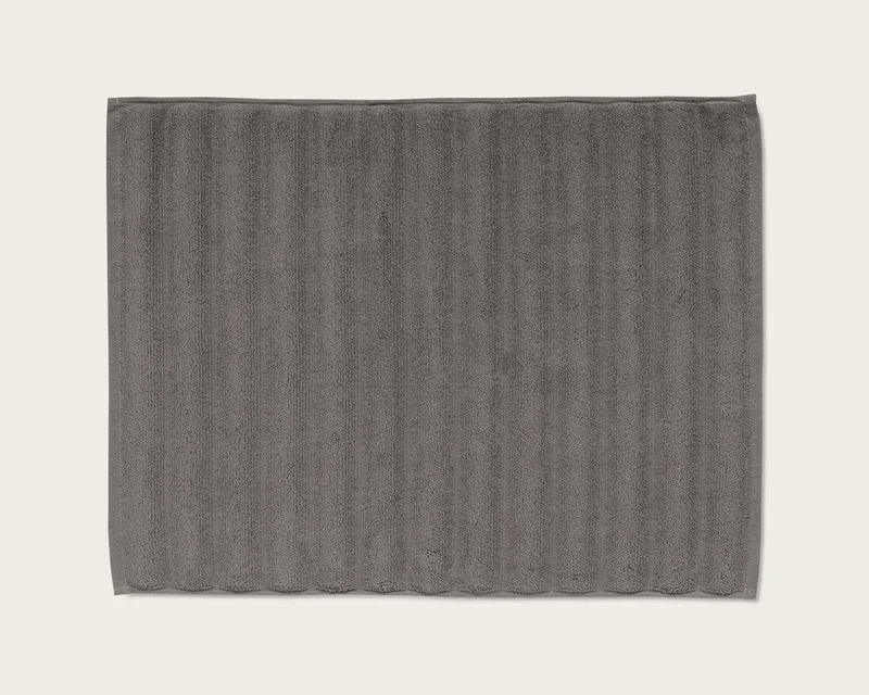 Alfombra Baño Don Algodon Ribs Gris