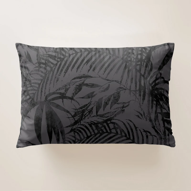 Funda de Almohada Palm Anthracite