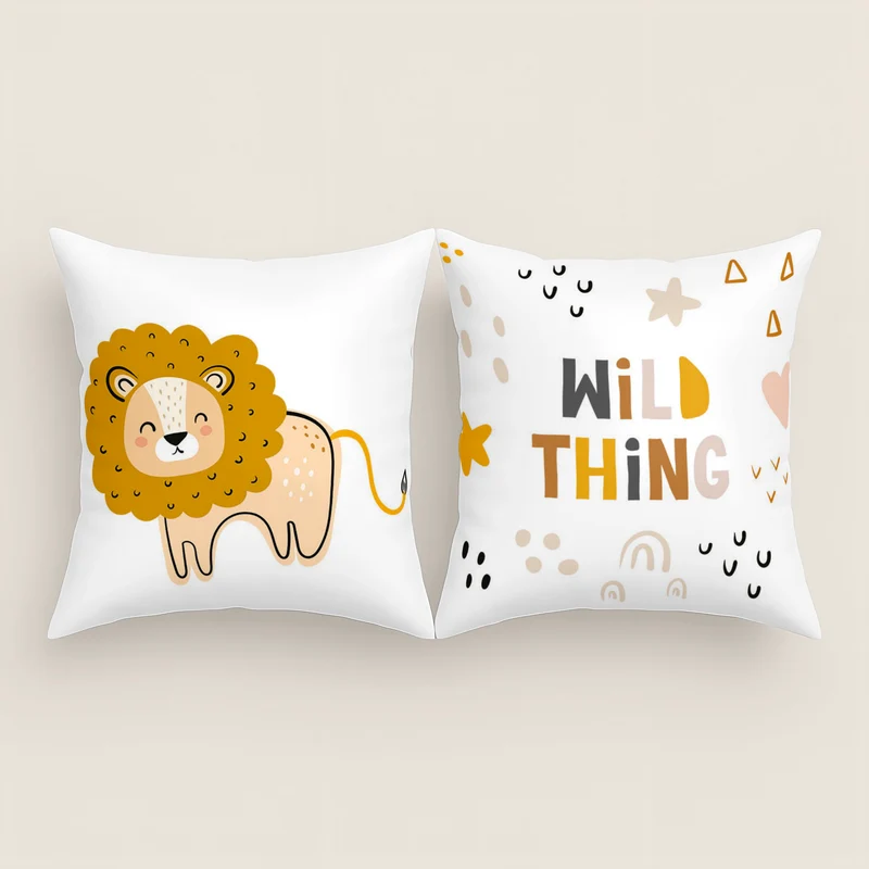 FUNDA DE COJÍN INFANTIL OBINI 100% ALGODÓN