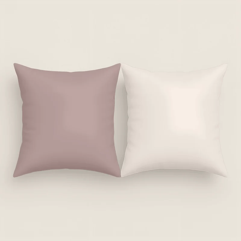 FUNDA DE COJÍN BICOLOR TOPO/PIEDRA L.198