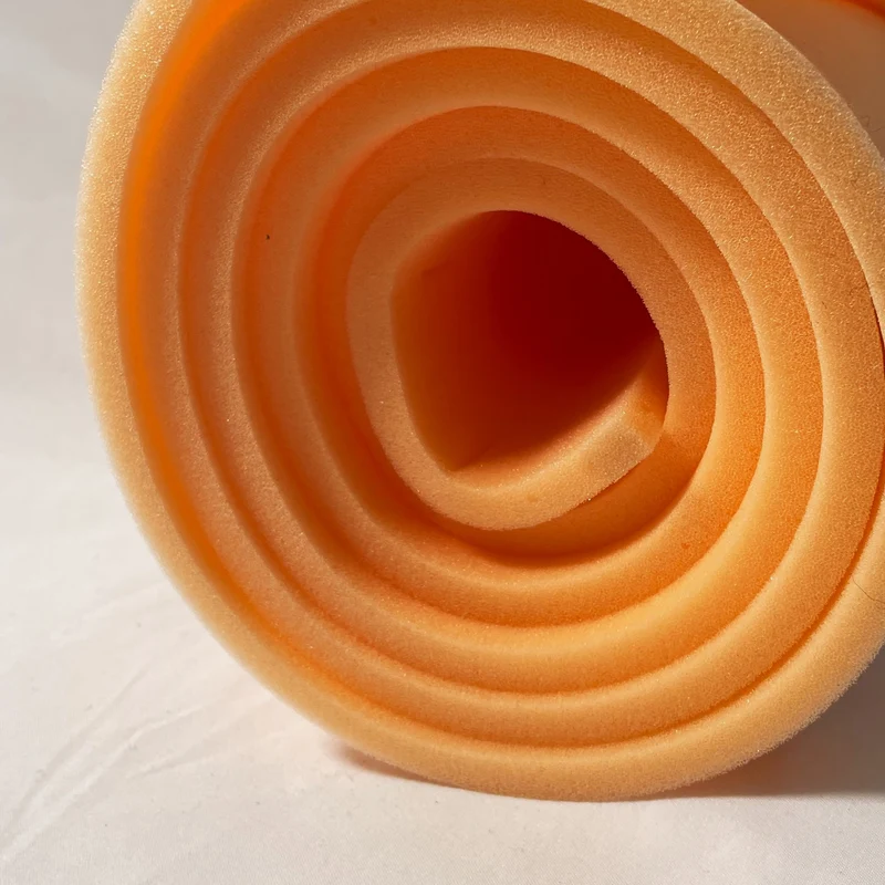 Espuma de Poliuretano 10mm | Espuma para Sofa | Naranja