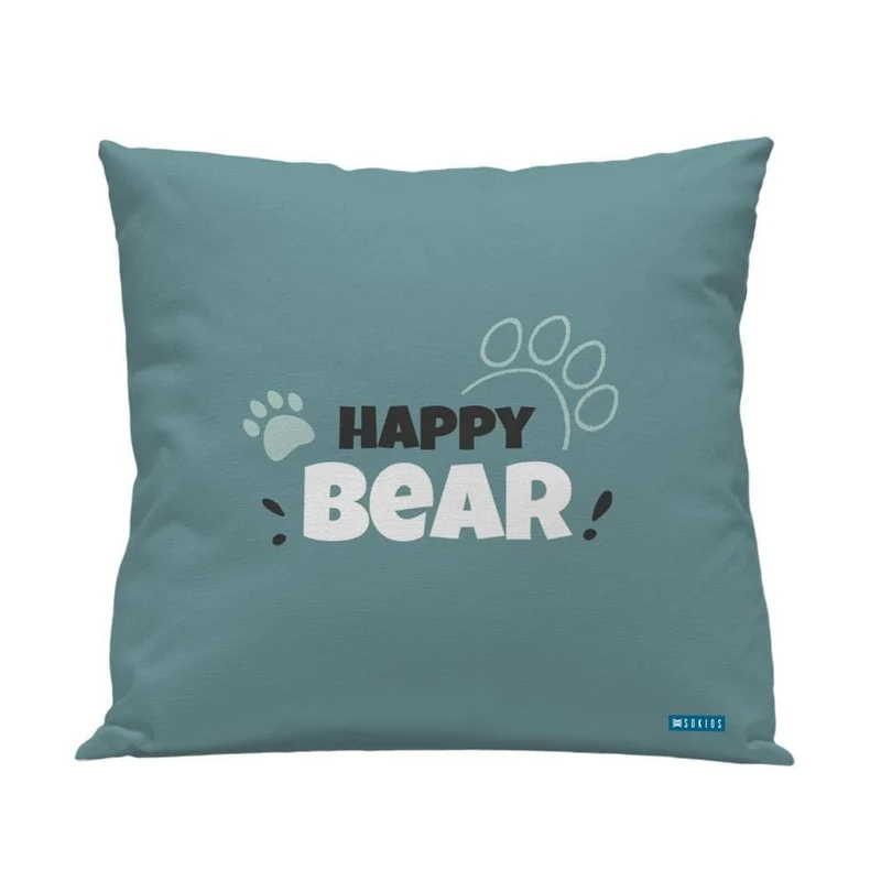Funda cojín Infantil Happy Bear