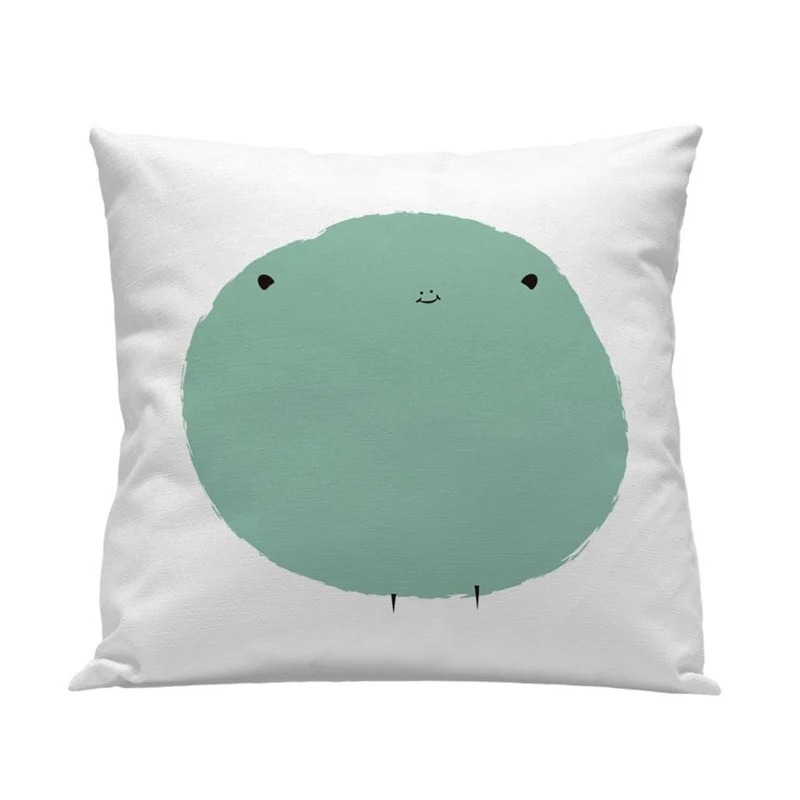 Funda cojín Infantil Gordito menta