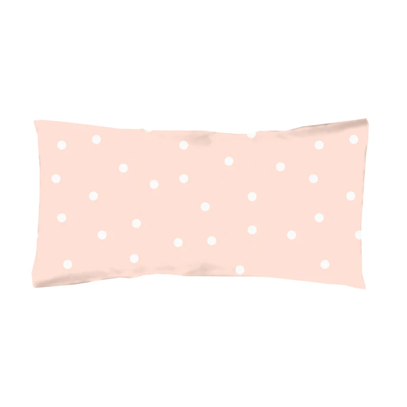 Funda Almohada Estampada Topos Rosa