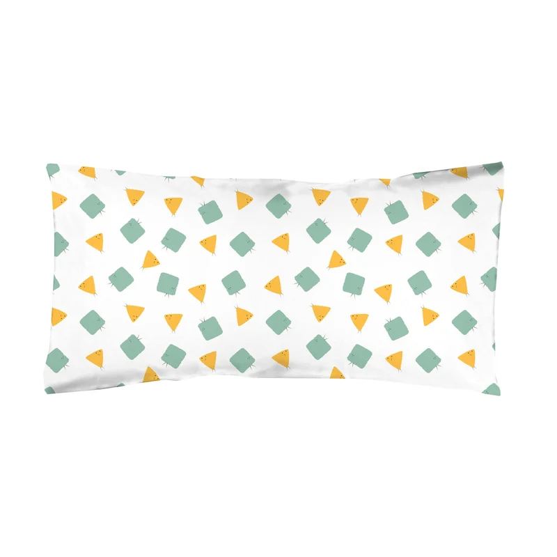 Funda almohada Infantil estampada Perotito Verde