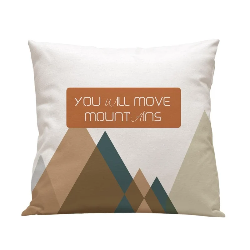 Funda cojín Mountain Naranja