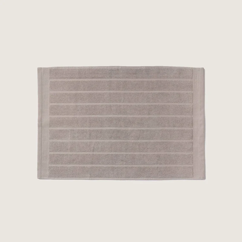Alfombra de baño de algodón egipcio rizo Nilo