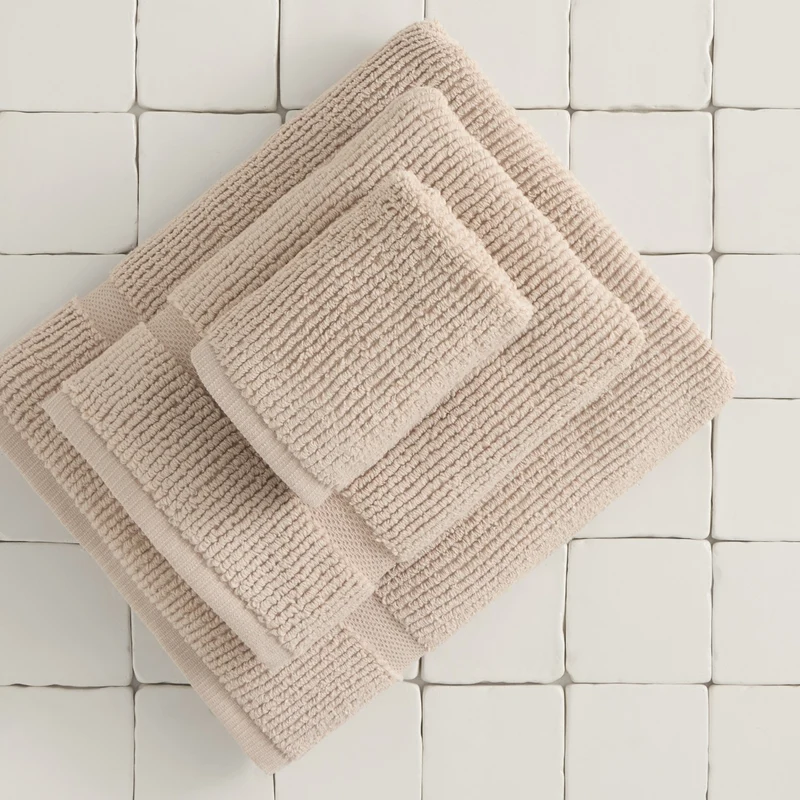 Toalla de baño algodón zero twist rizo Nero