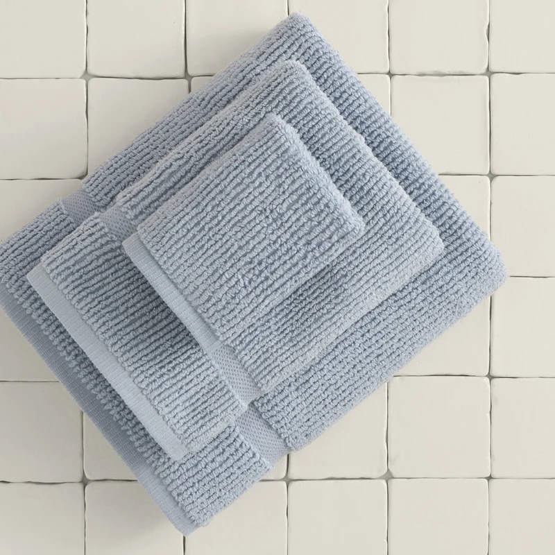 Toalla de baño algodón zero twist rizo Nero