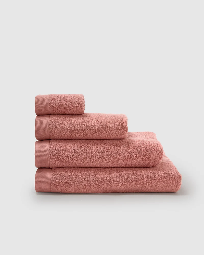 Toalla de baño zero twist 450gr rosa keike